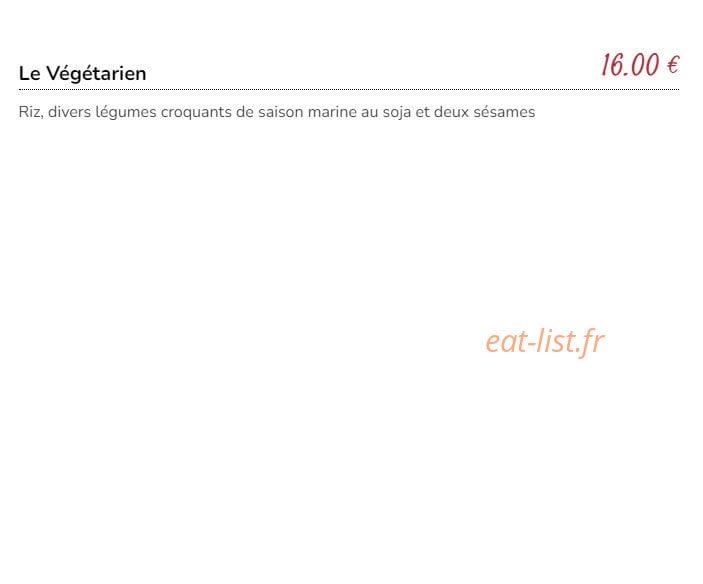 Chez Fanny — carte page 9