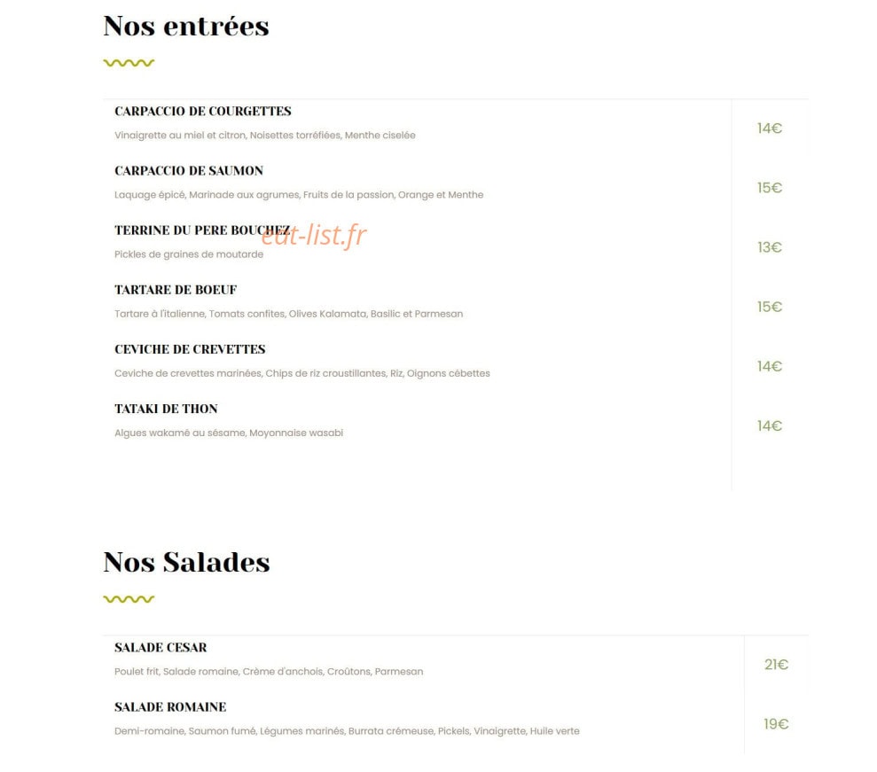 Aux Pieds dans l'Eau — carte page 3