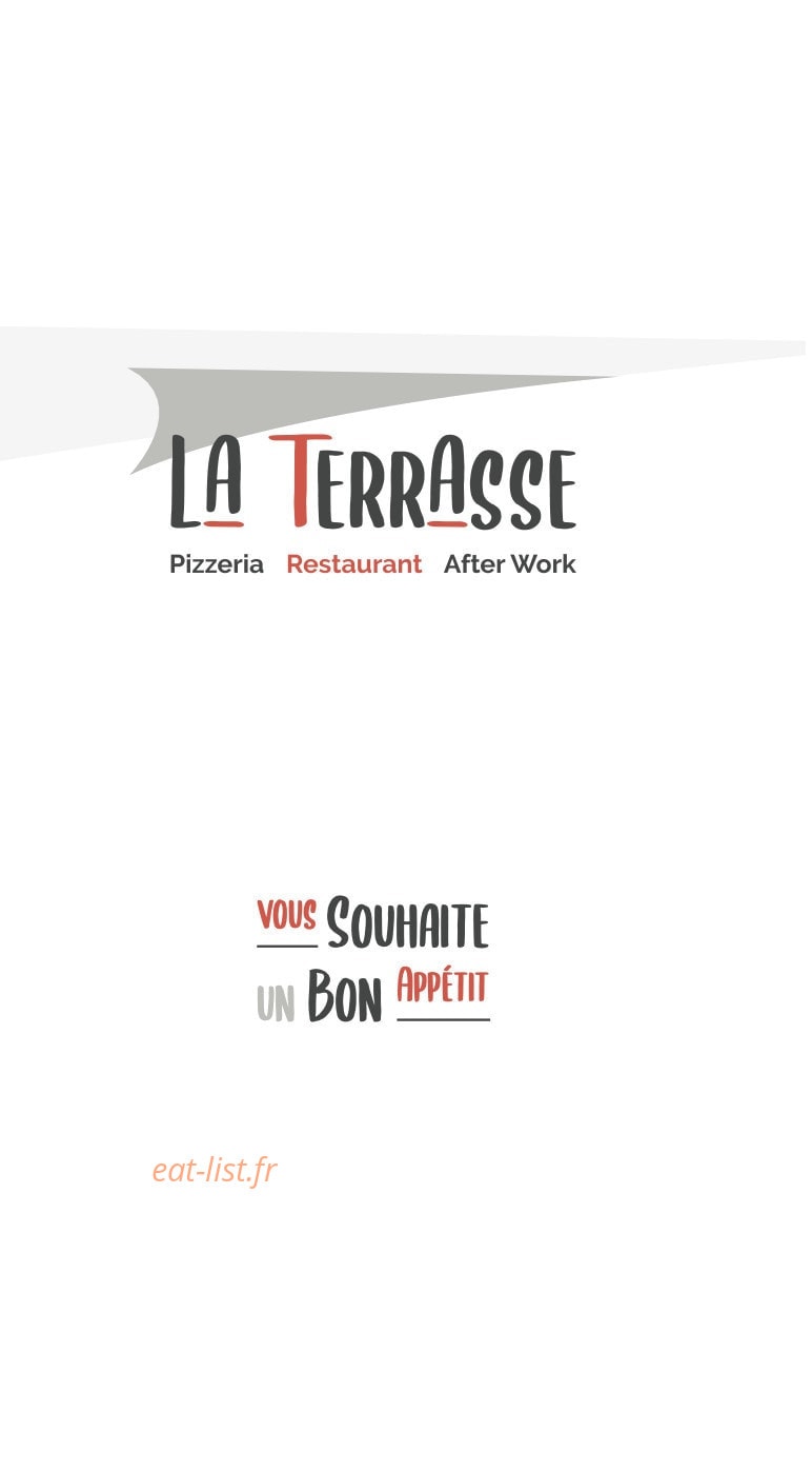 La Terrasse — carte page 1