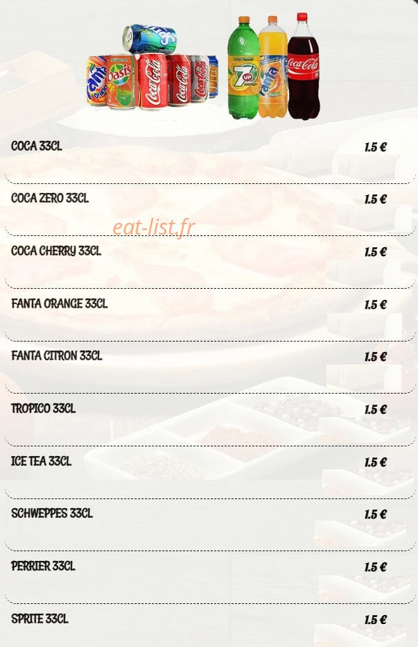 Original street food — carte page 10