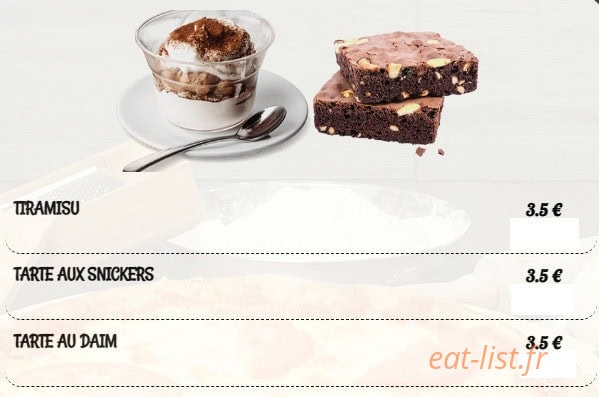 Original street food — carte page 12