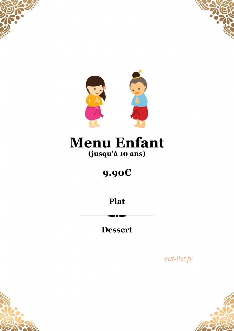 Siam Garden — carte page 5