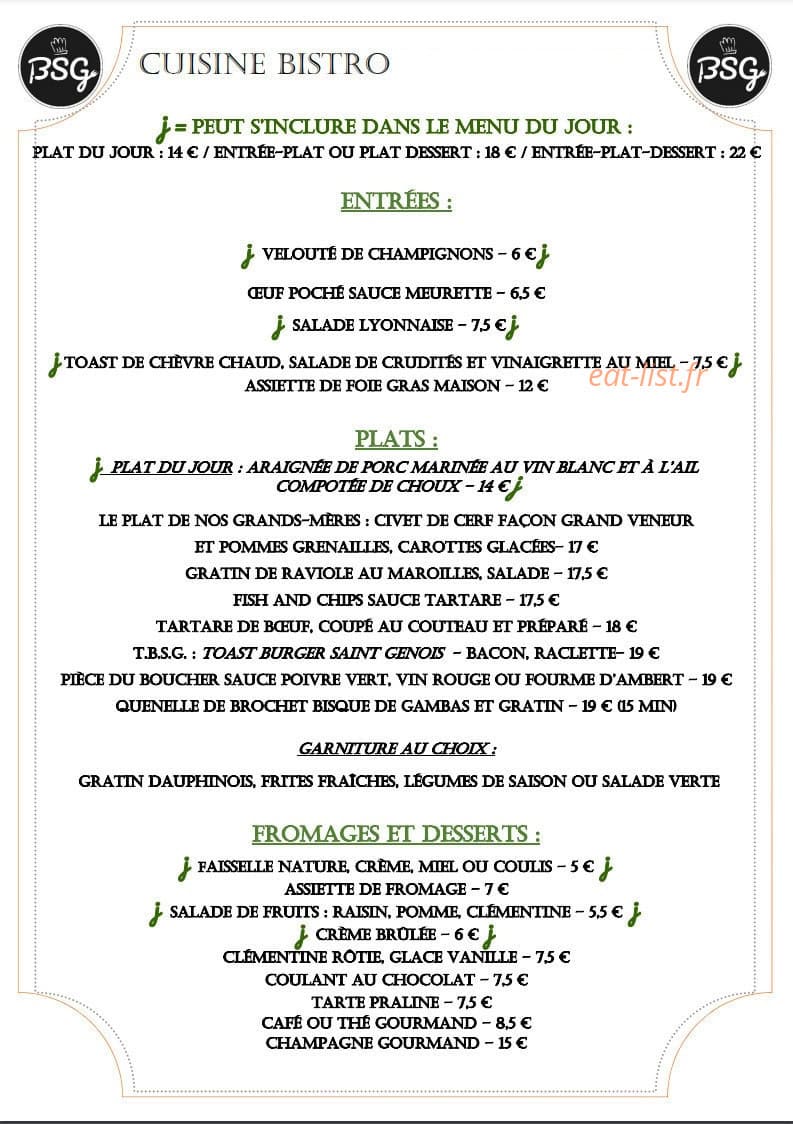 Bsg — carte page 1