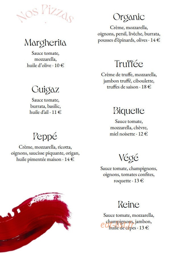 La Minoterie — carte page 1