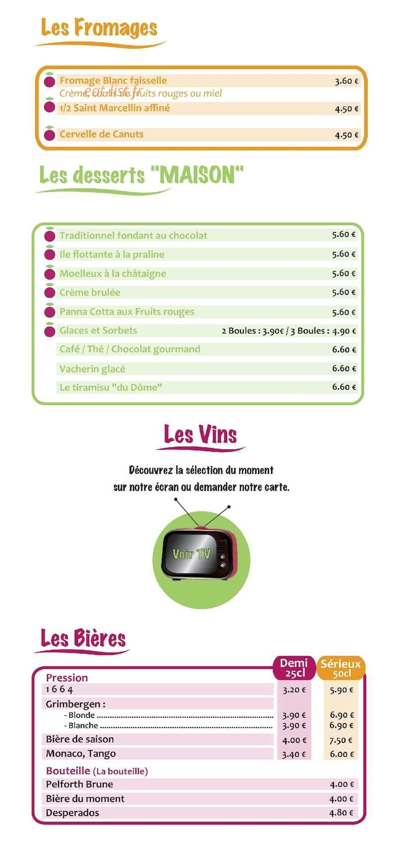 Le Dôme — carte page 4