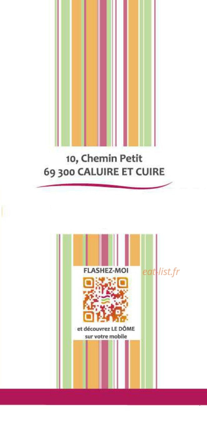 Le Dôme — carte page 11