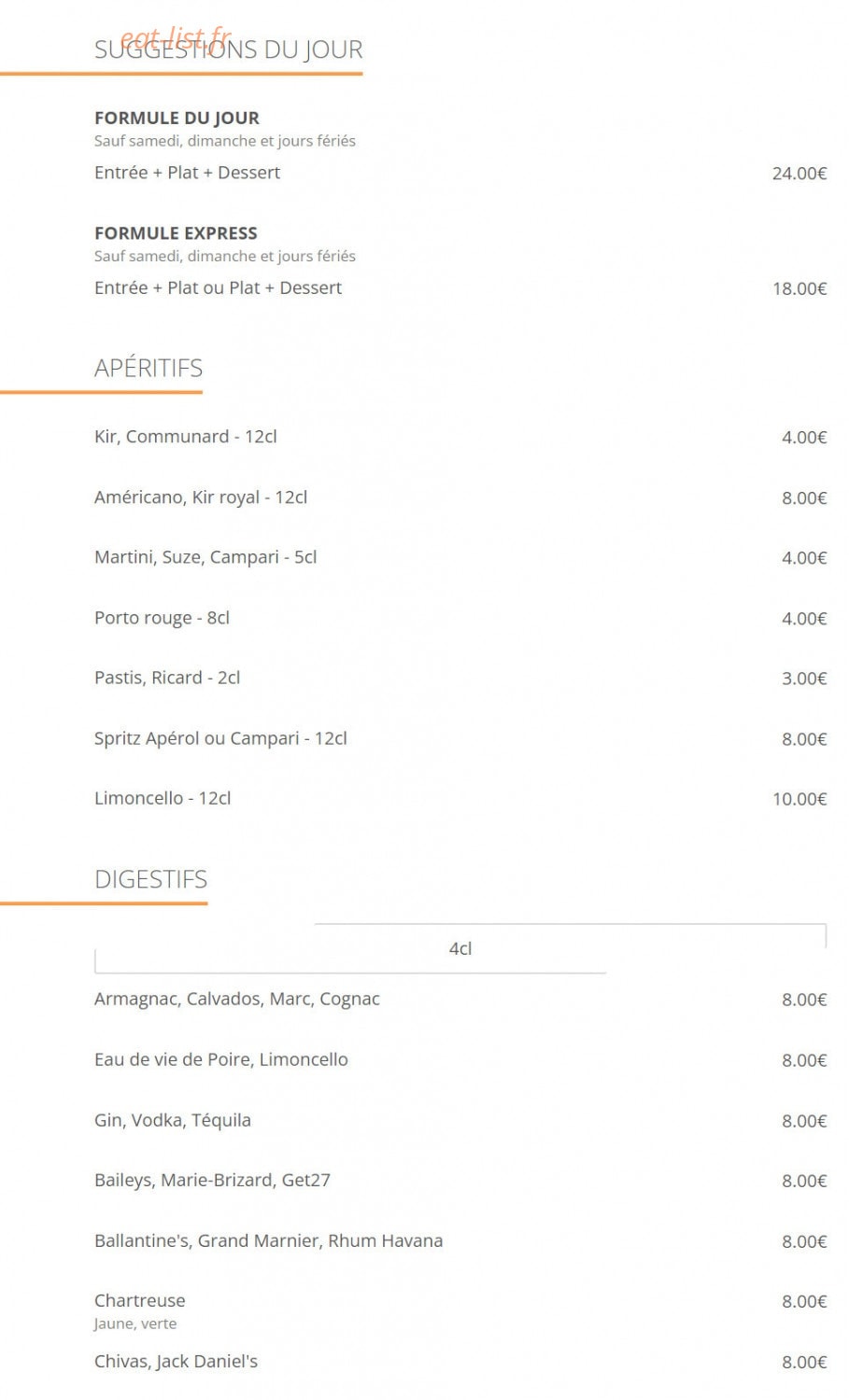 Le Joannes — carte page 2