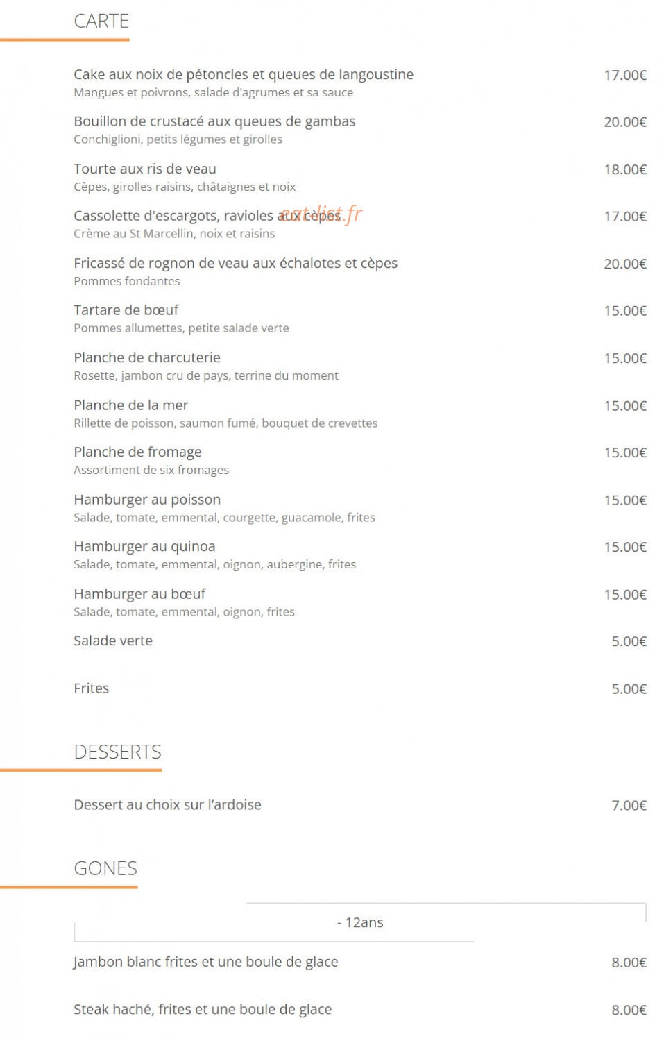 Le Joannes — carte page 1