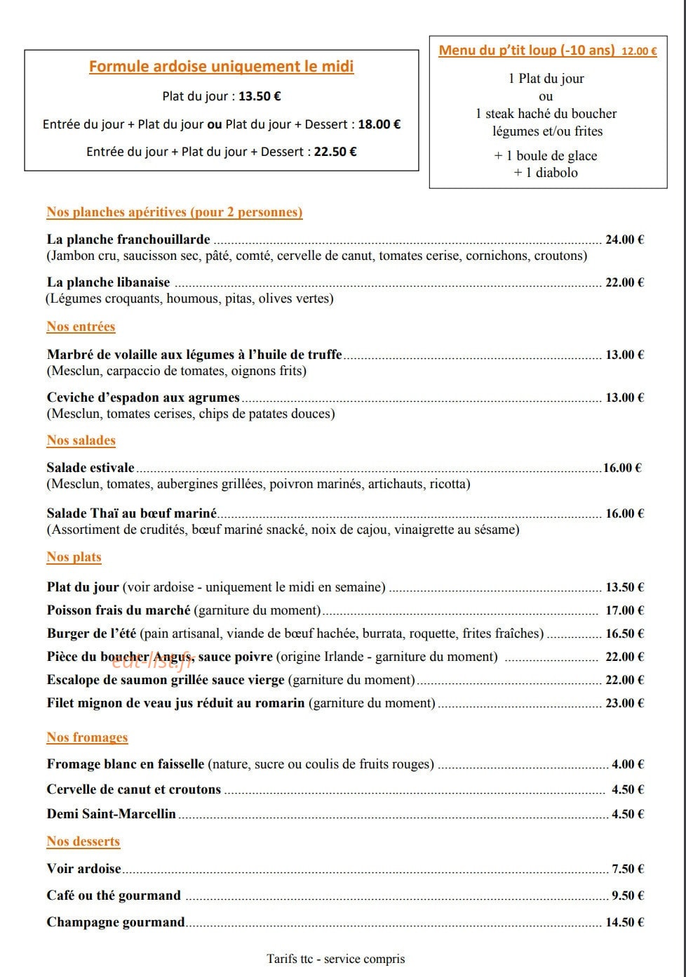 Le Vernay — carte page 1