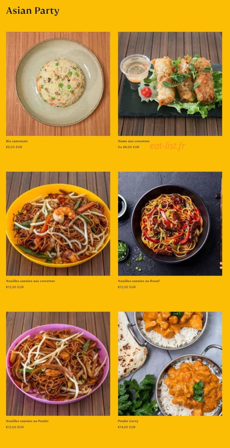 Mikate Restaurant — carte page 6
