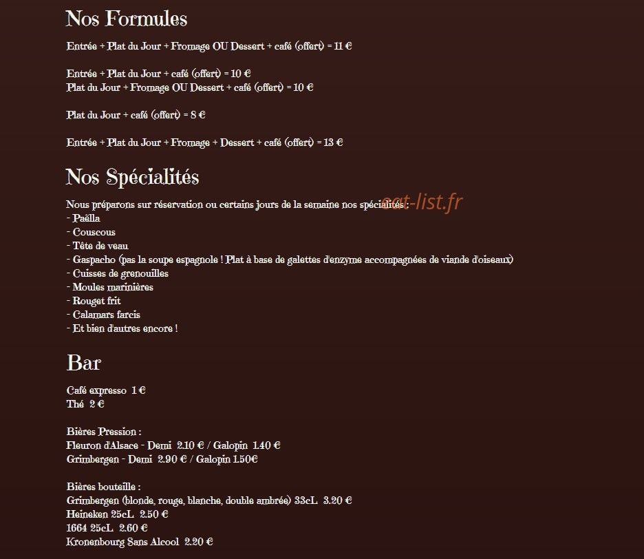 Le Canastel — carte page 1