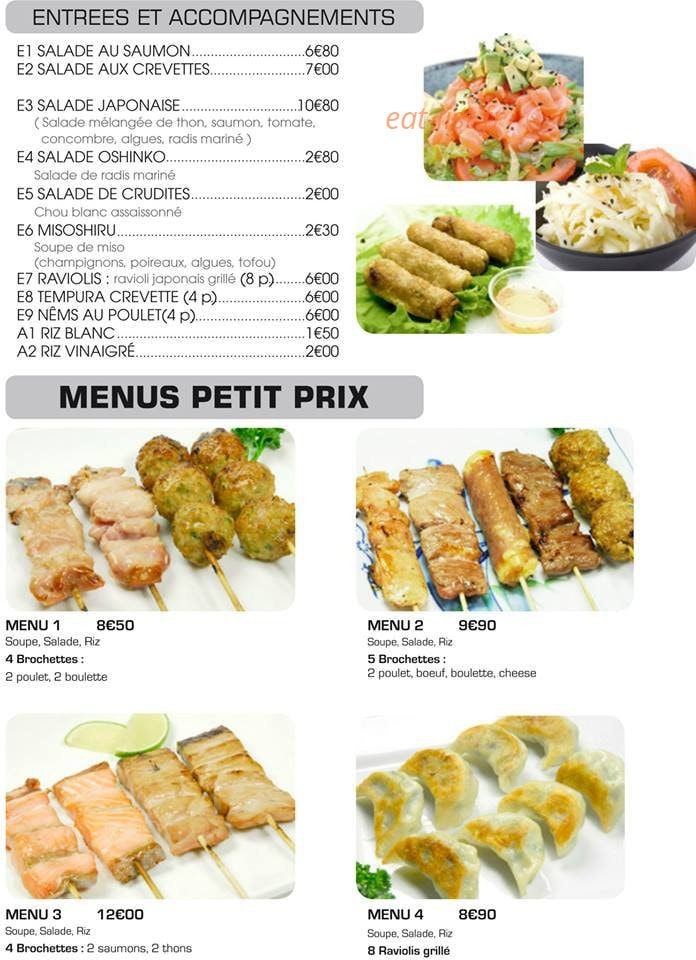 Léo Sushi — carte page 5