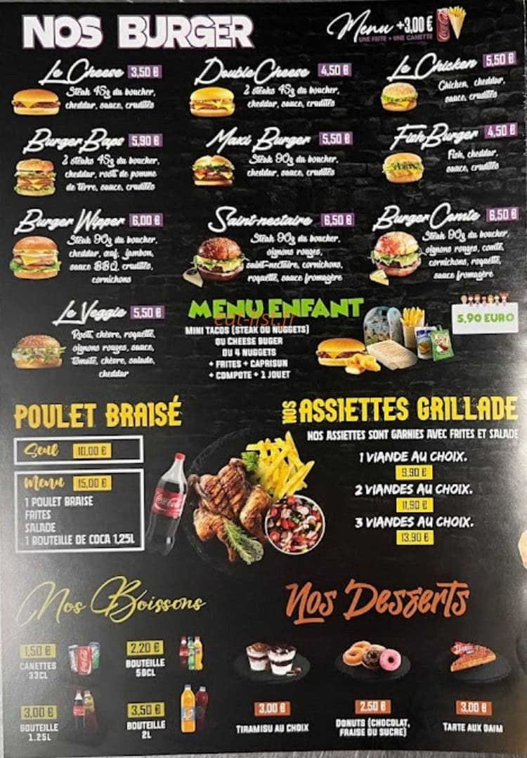 Mix food — carte page 2