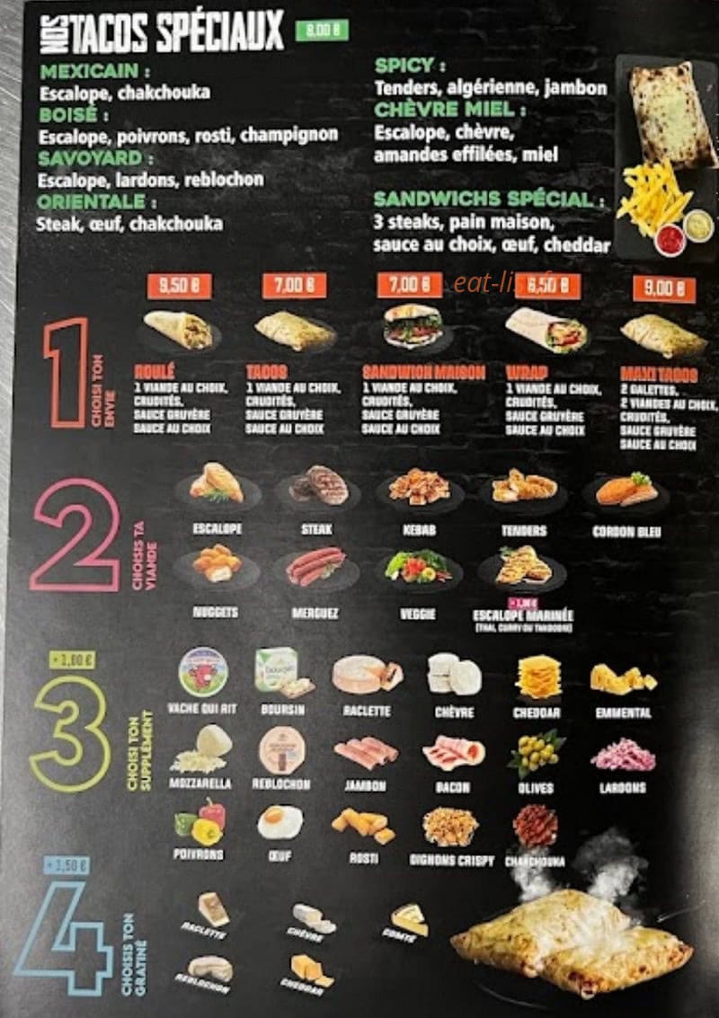 Mix food — carte page 4
