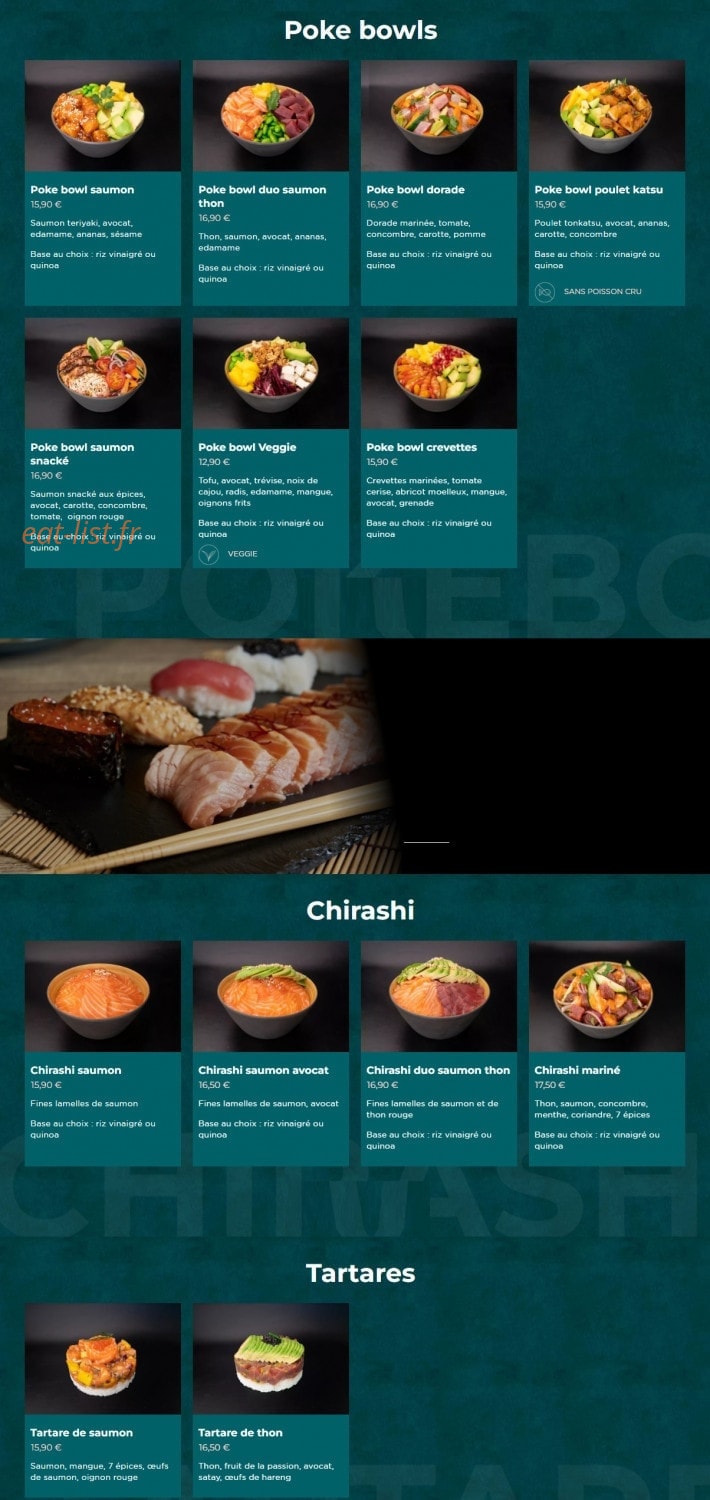 toasushi — carte page 12