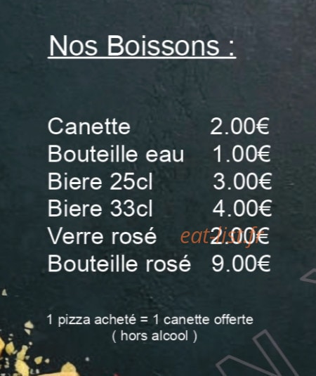 Stadium Pizza — carte page 5