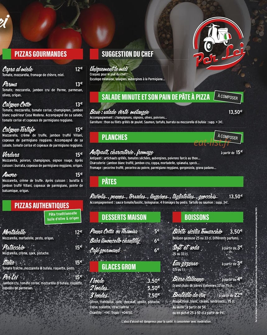 Per Lei — carte page 2
