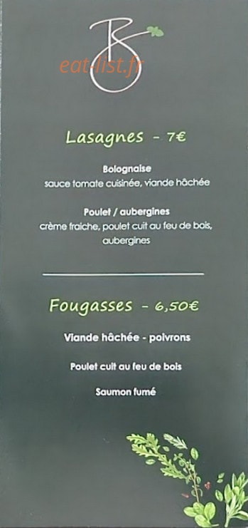 Basilico Pizza — carte page 4