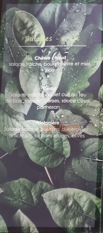 Basilico Pizza — carte page 5