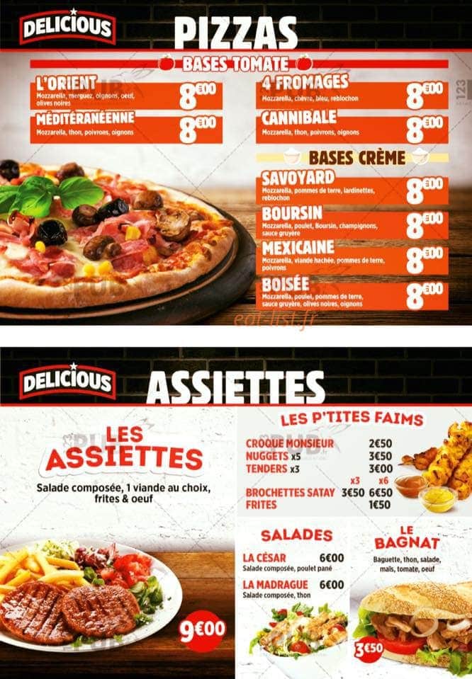 Delicious — carte page 1