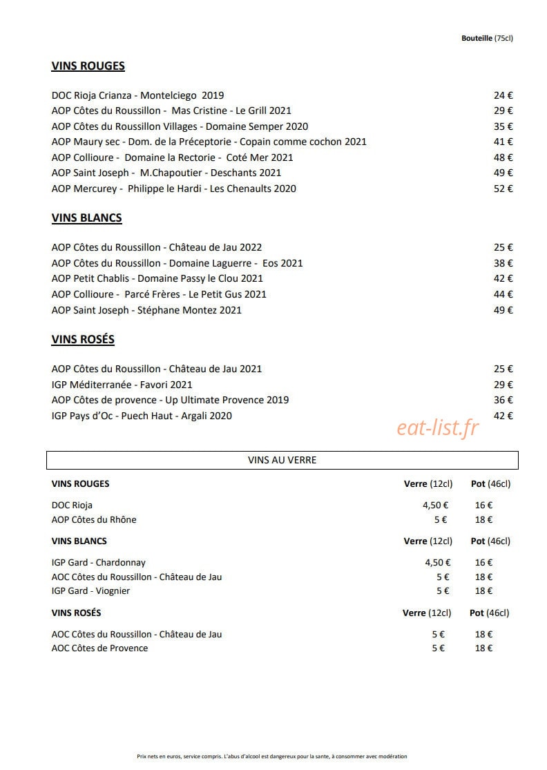 La Boqueria — carte page 5