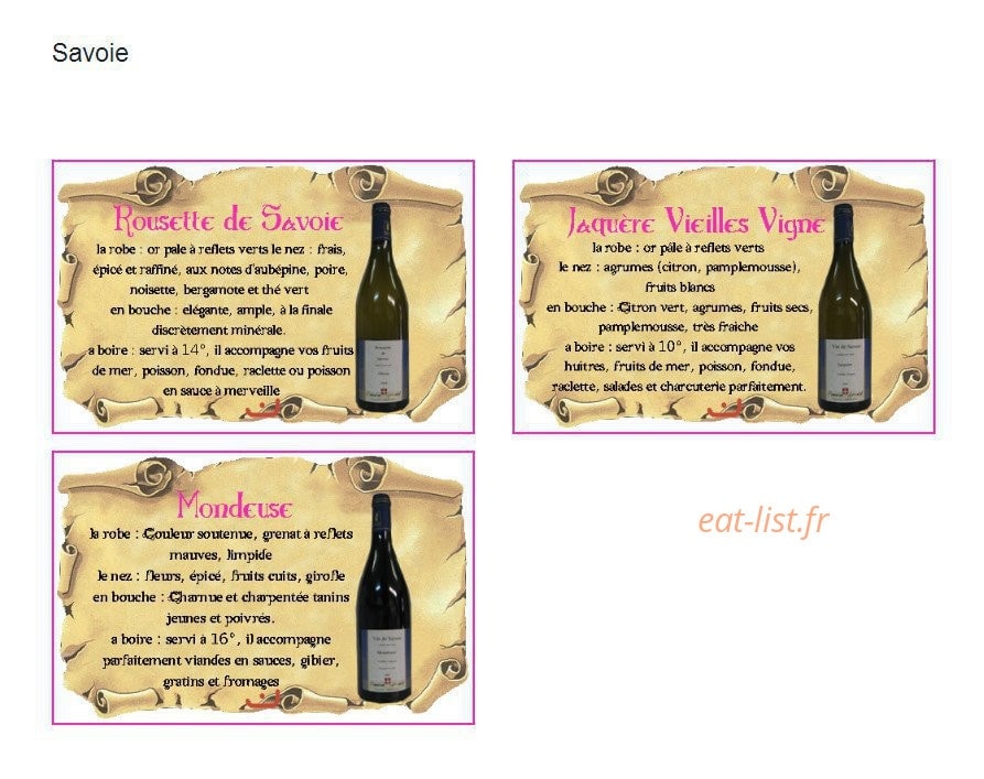 Le Cellier de Rodolphe — carte page 7