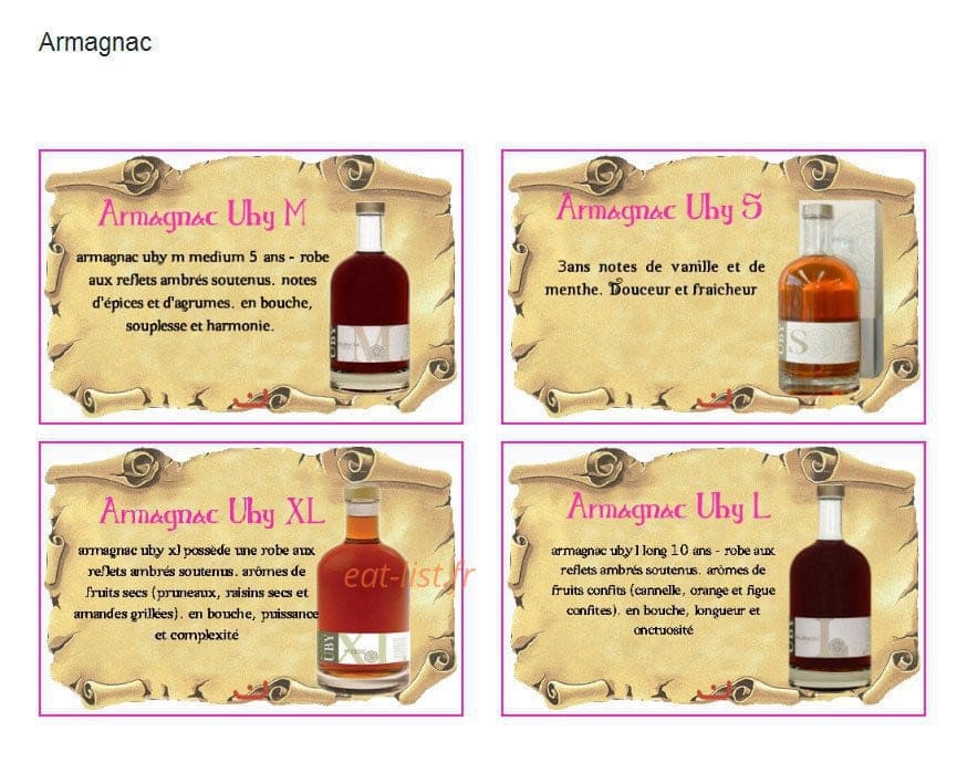 Le Cellier de Rodolphe — carte page 21
