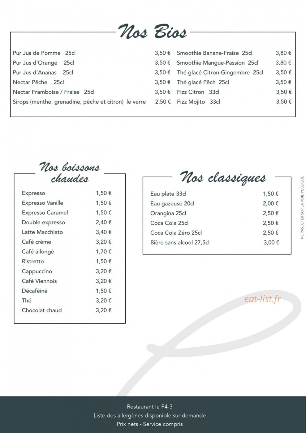 Le P4-3 — carte page 5