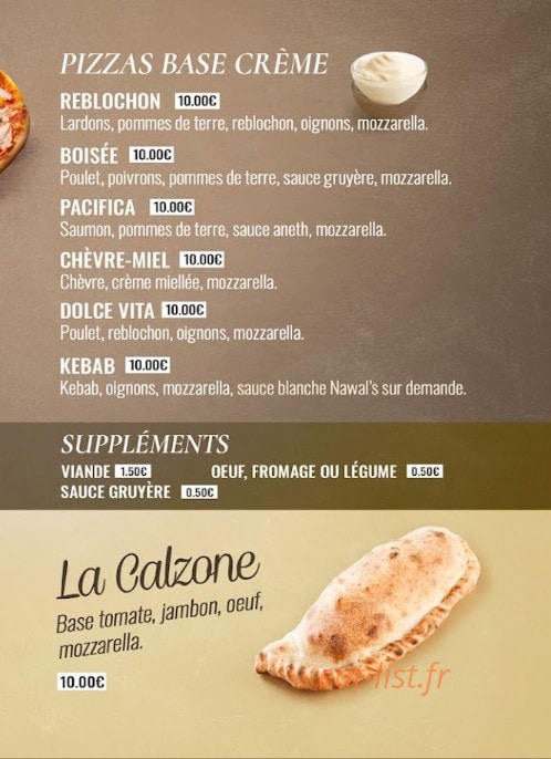 Pizza’li — carte page 3