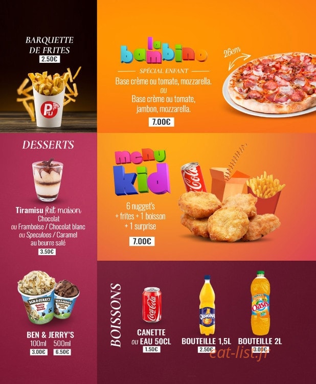Pizza’li — carte page 6