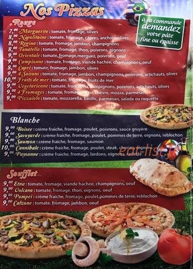 Snack Des Lumieres — carte page 1