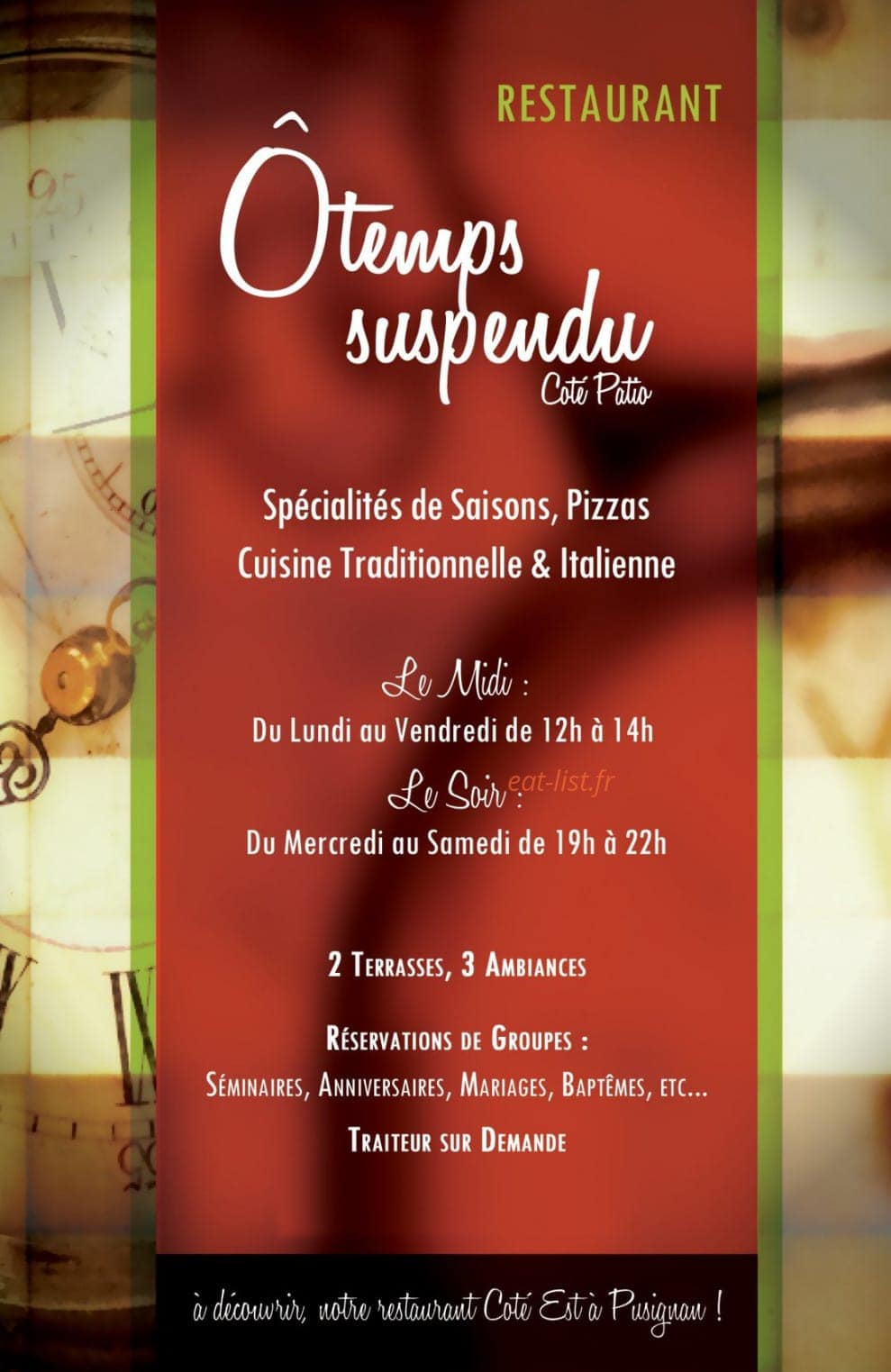 Ô Temps Suspendu — carte page 1