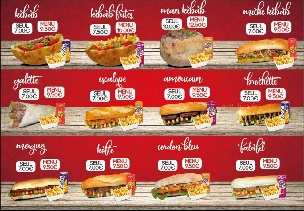 Pachamm Kebab — carte page 5