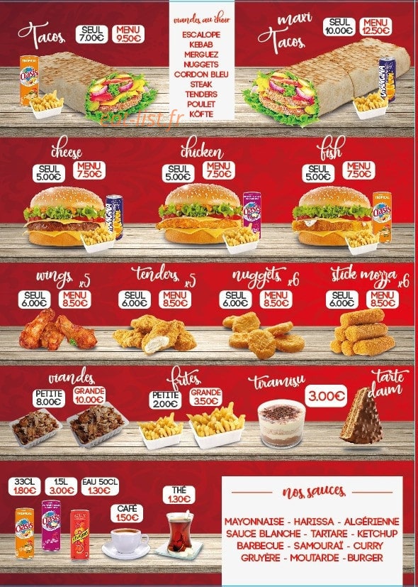 Pachamm Kebab — carte page 2