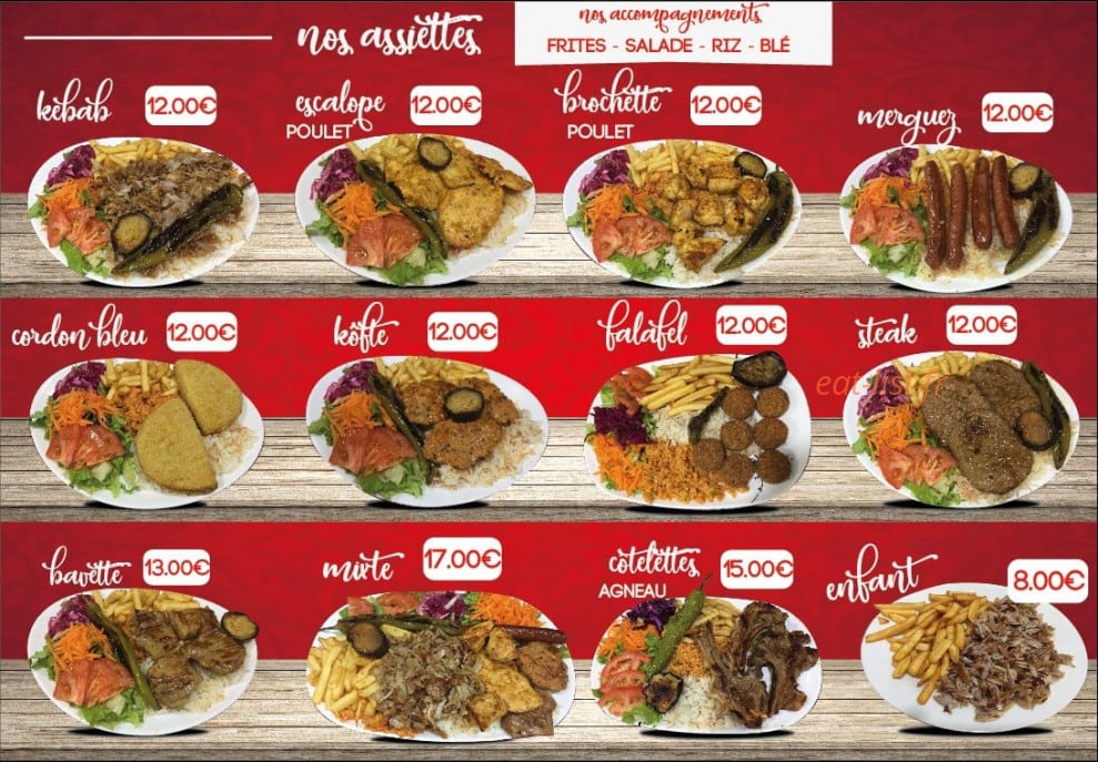 Pachamm Kebab — carte page 3