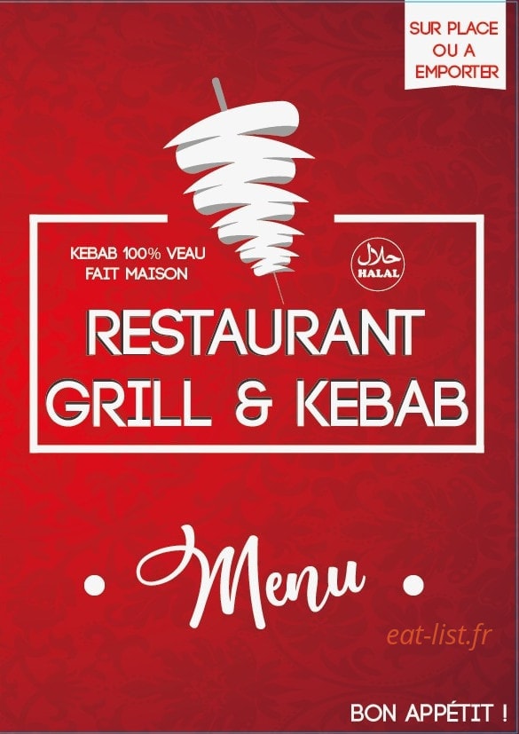 Pachamm Kebab — carte page 1