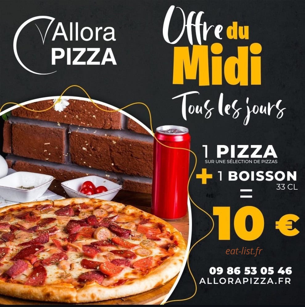 Allora Pizza — carte page 4