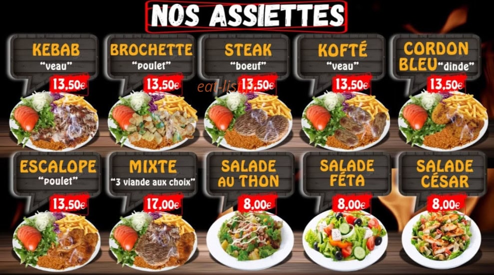 My Kebab & Pizza — carte page 2