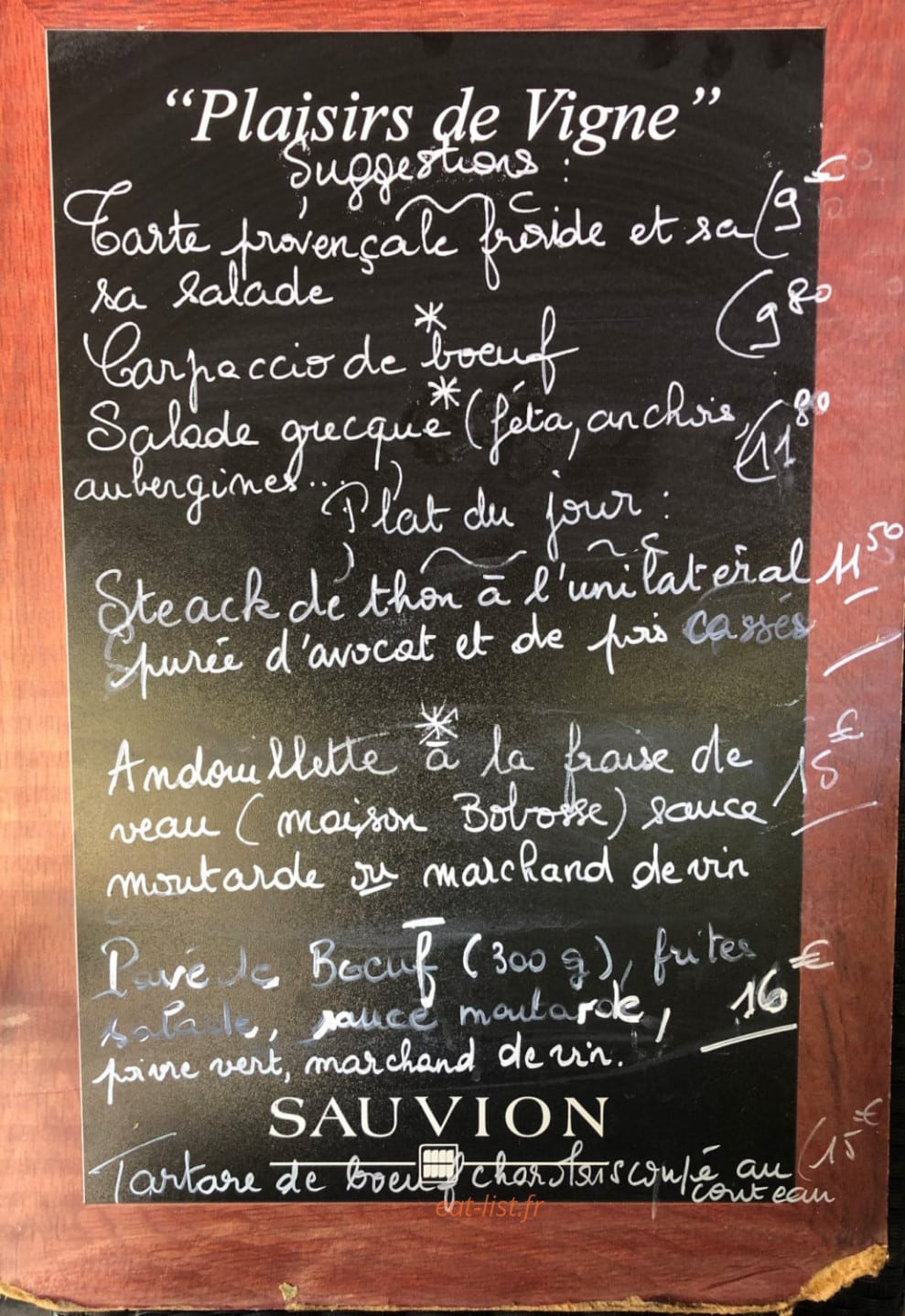Point Barre — carte page 1