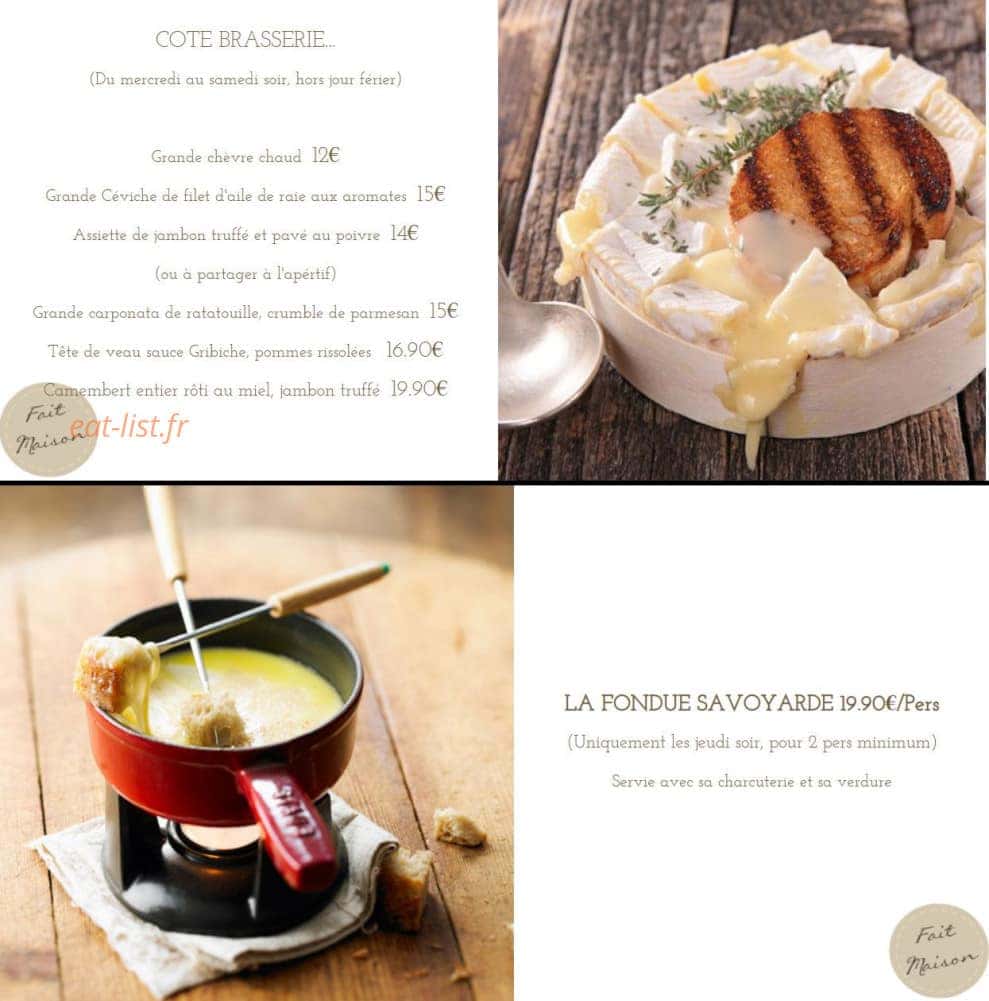 Le Pare Faim — carte page 4