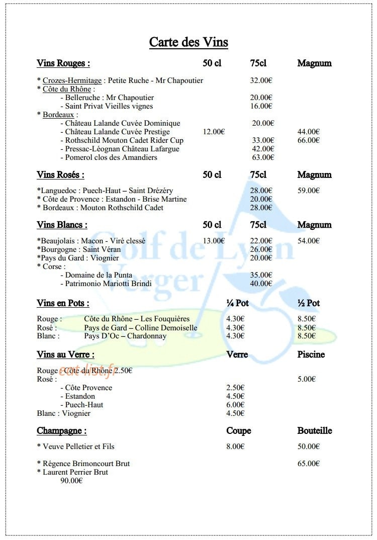 Golf de lyon verger — carte page 3