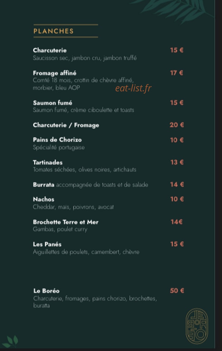 Le Boréo — carte page 4