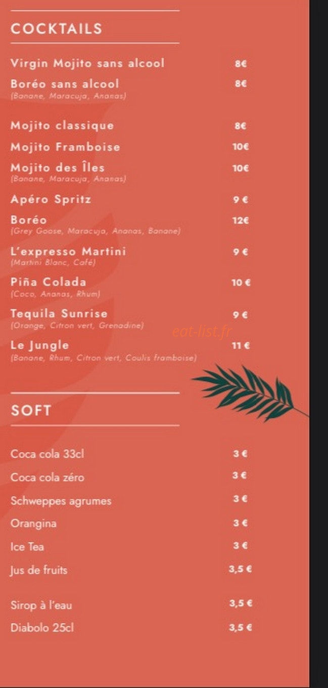 Le Boréo — carte page 10