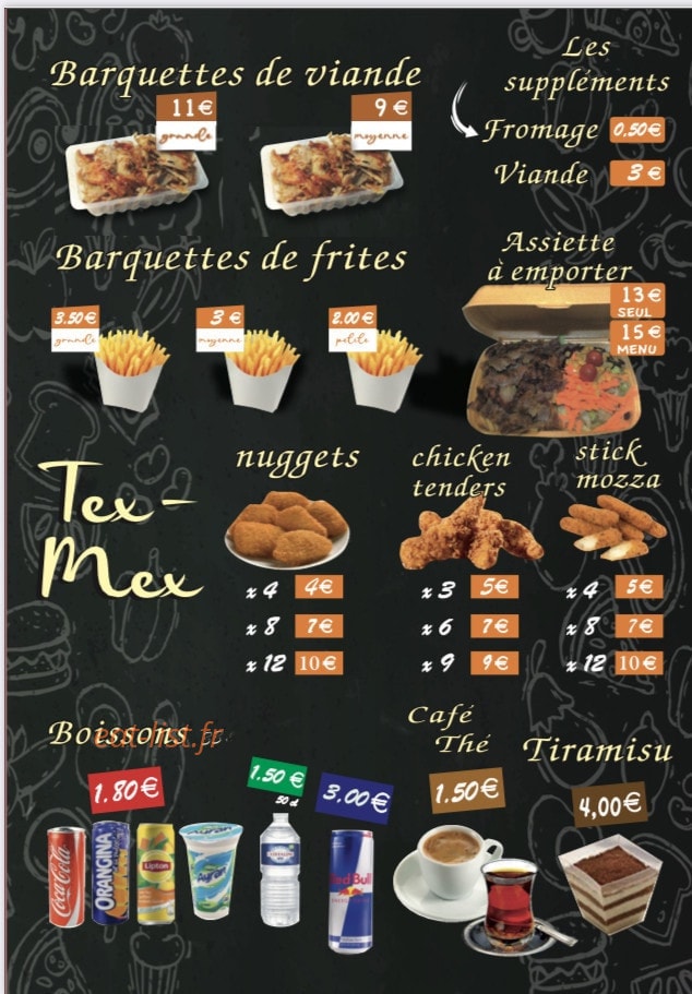 Serezin Kebab — carte page 4