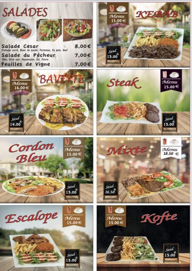 Serezin Kebab — carte page 3