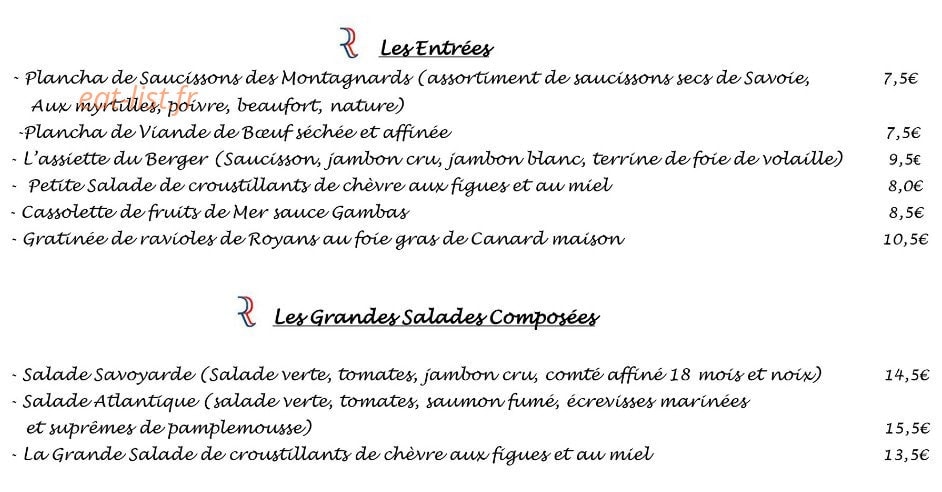 Aux montagnards — carte page 2