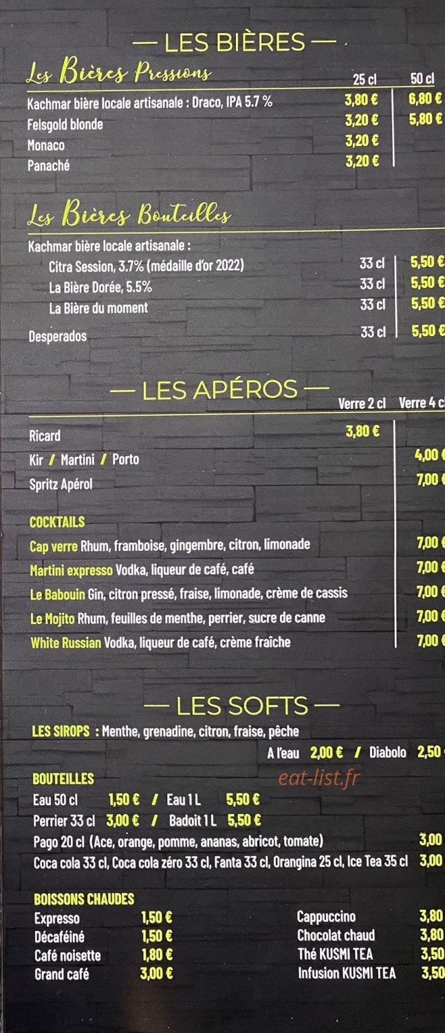 Cap Verre — carte page 3