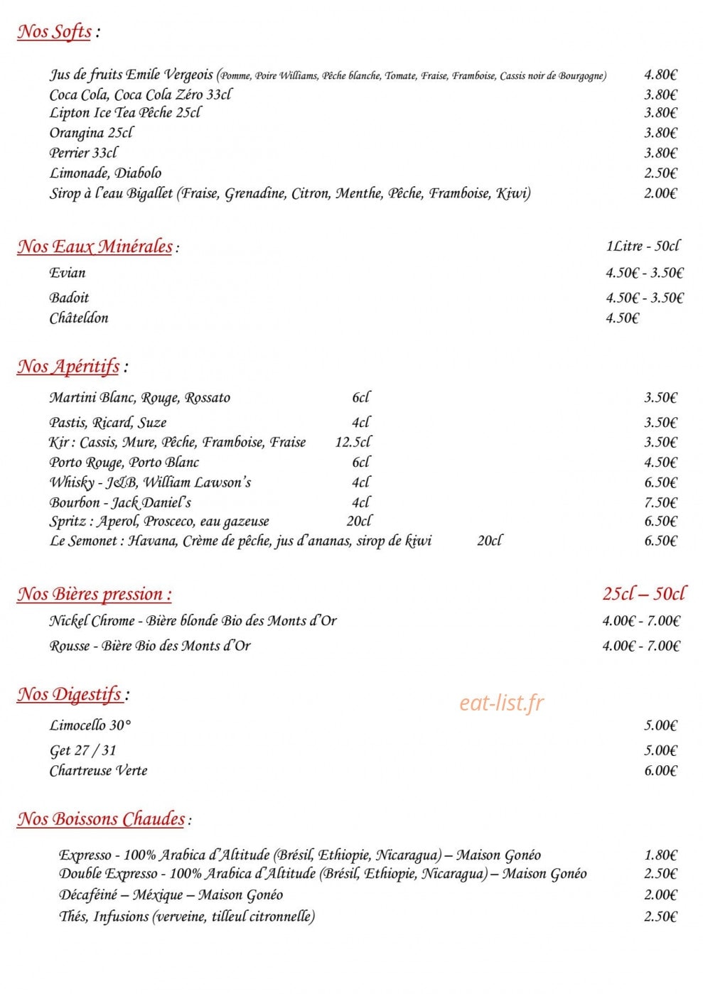 le Semonet — carte page 2
