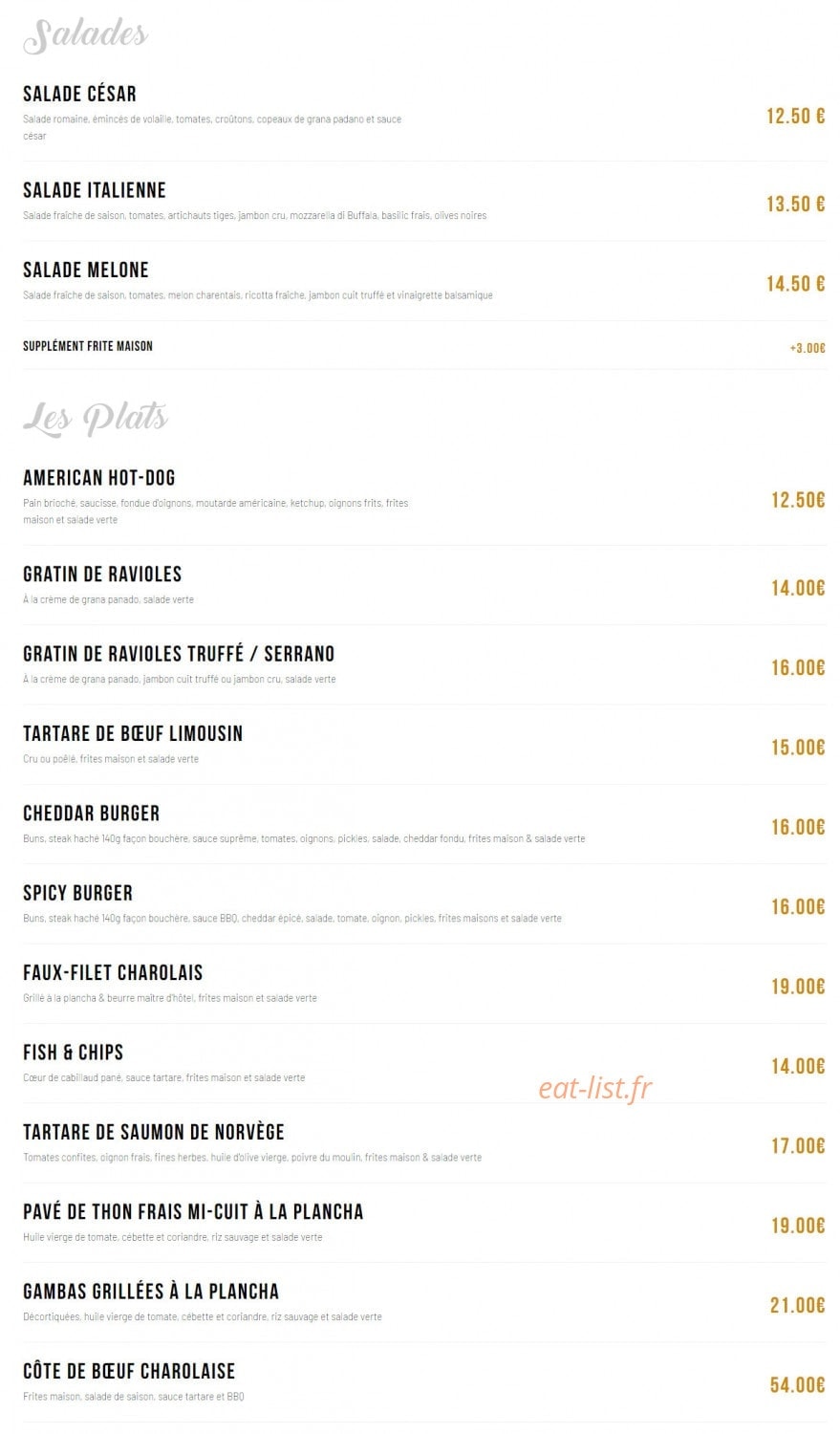 Sobeer — carte page 2