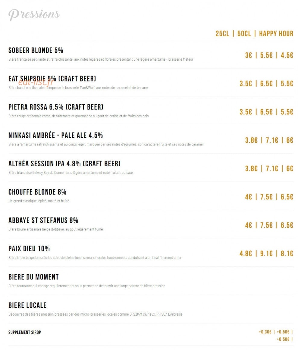 Sobeer — carte page 4